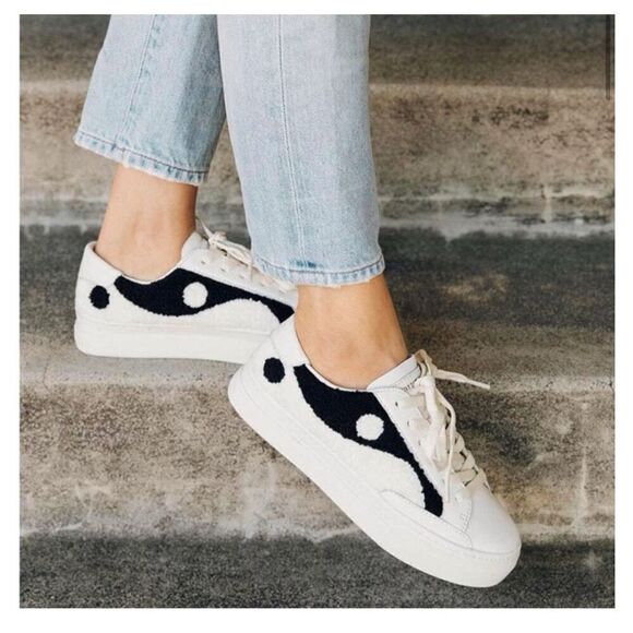Anthropologie Soludos Yin-Yang Sneakers 8 - Picture 6 of 6